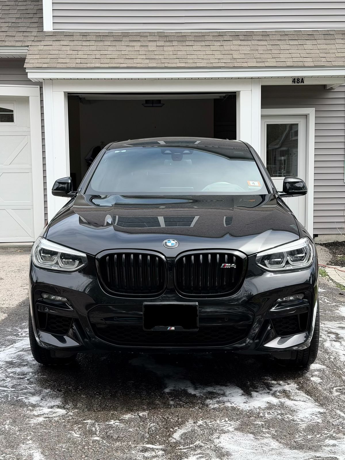 Black SUV after an exterior detail
