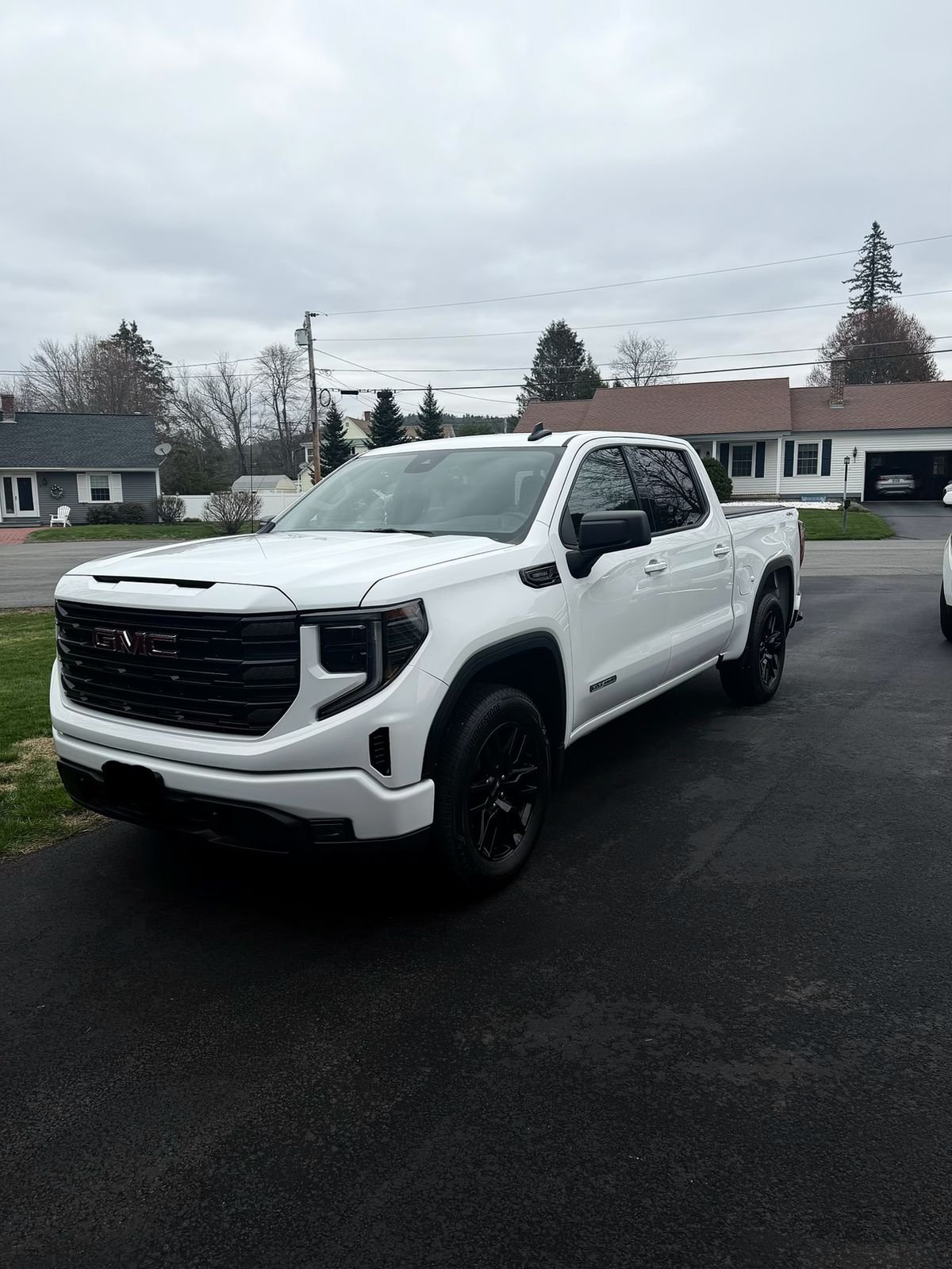 White pickup truck after an exterior detail